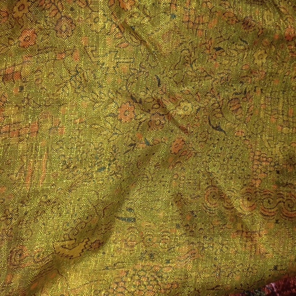 Paisley wrap around pants, reversible, silky - Picture 7 of 8